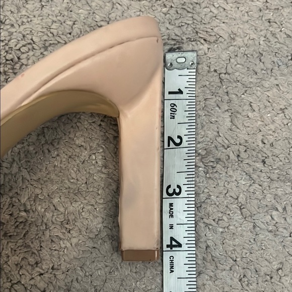 bp Mirra Slide Sandal In Clear-beige - Picture 7 of 7